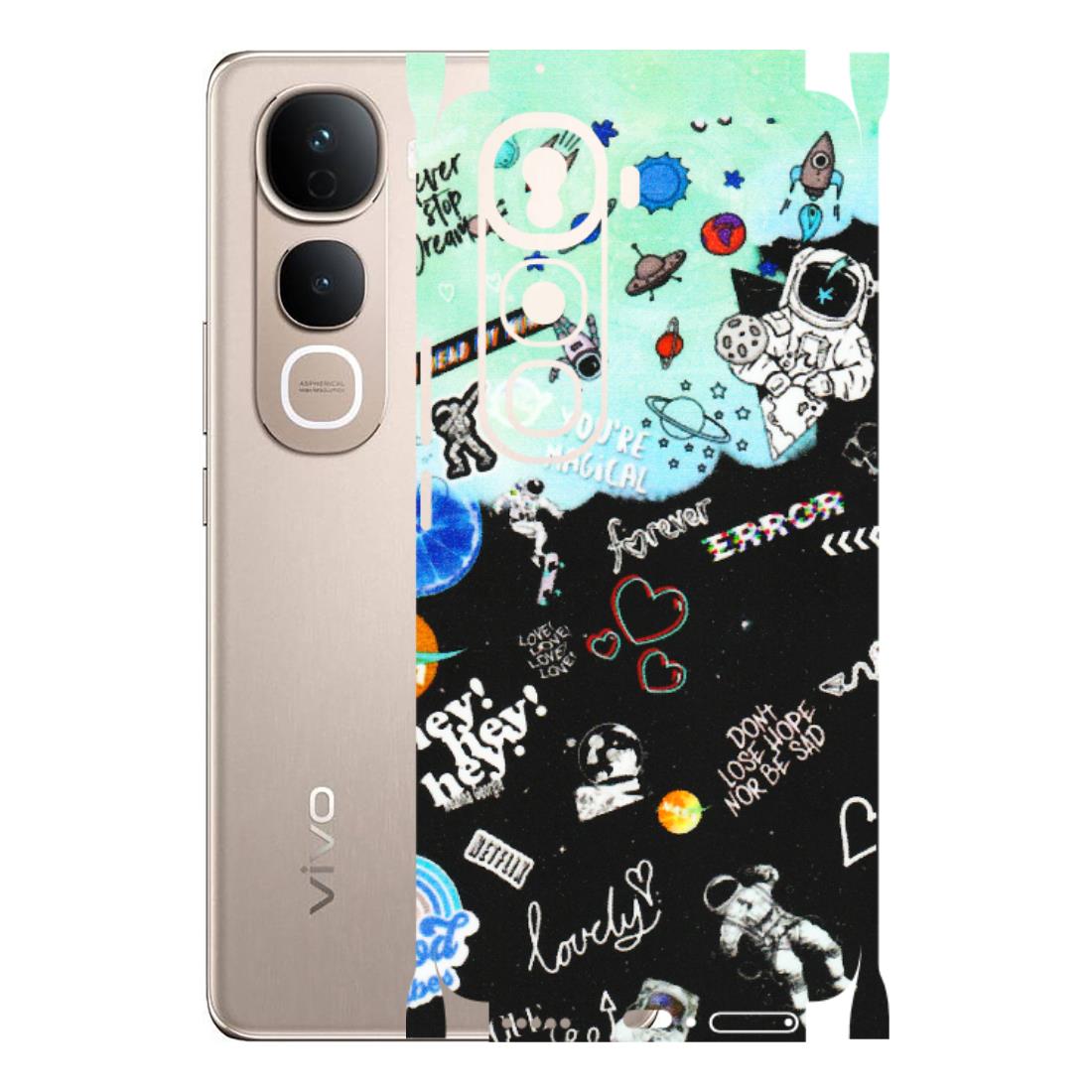 VIVO Y Series Phone Skins (All Models) - Living In A Space Dream - Matte Finish (M-46) Vivo Y400 Pro 5G