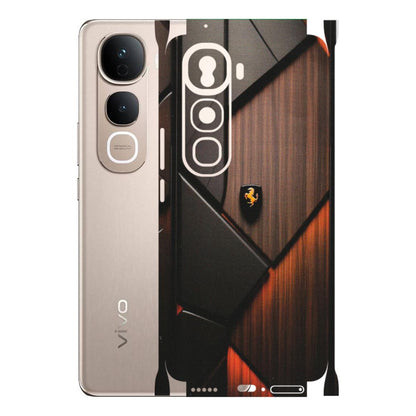 VIVO Y Series Phone Skins (All Models) - Lambo Beauty Wood Pattern Sober - Matte Finish (M-51) Vivo Y400 Pro 5G