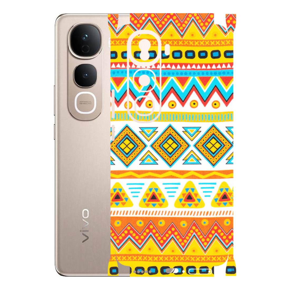 VIVO Y Series Phone Skins (All Models) - Mexican Abstract - Matte Finish (M-71) Vivo Y400 Pro 5G