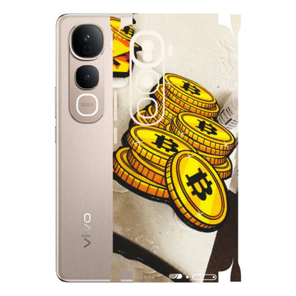VIVO Y Series Phone Skins (All Models) - Billionaire Bitcoin Collection - Matte Finish (M-92) Vivo Y400 Pro 5G
