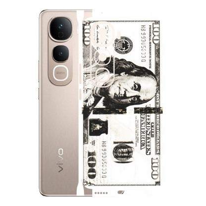 VIVO Y Series Phone Skins (All Models) - 100 Dollar Currency - Transparent Finish (T-01) Vivo Y400 Pro 5G