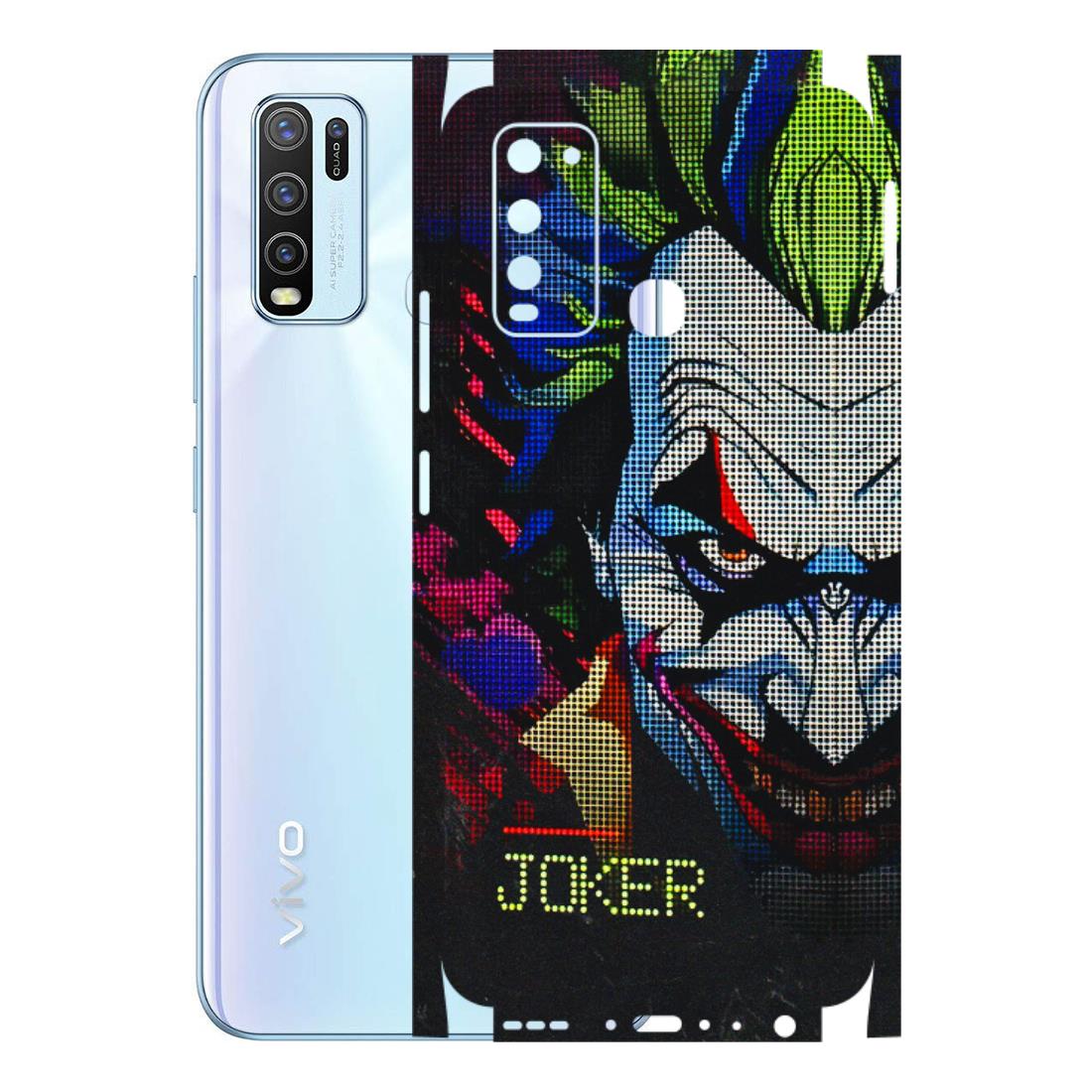 VIVO Y Series Phone Skins (All Models) - Joker Dot Matrix - 3D Embossed Finish (L-08) Vivo Y50