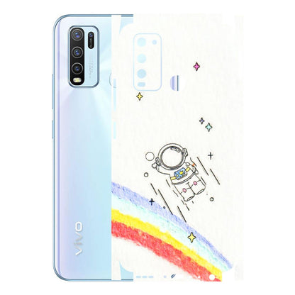 VIVO Y Series Phone Skins (All Models) - Milkyway Astronaut - 3D Embossed Finish (L-110) Vivo Y50