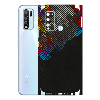 VIVO Y Series Phone Skins (All Models) - Dotme Pattern Art - 3D Embossed Finish (L-121) Vivo Y50