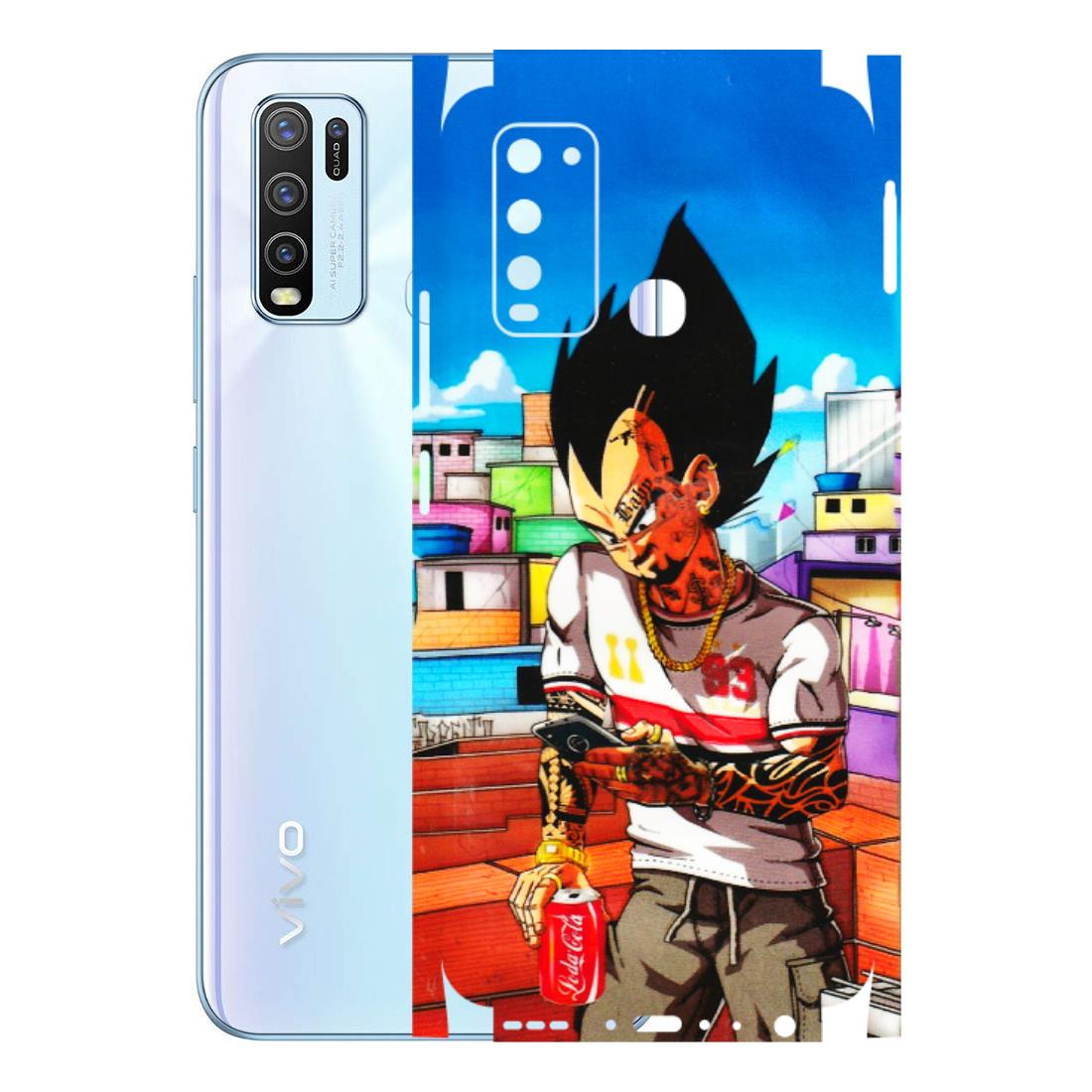 VIVO Y Series Phone Skins (All Models) - Vegeta - 3D Embossed Finish (L-136) Vivo Y50