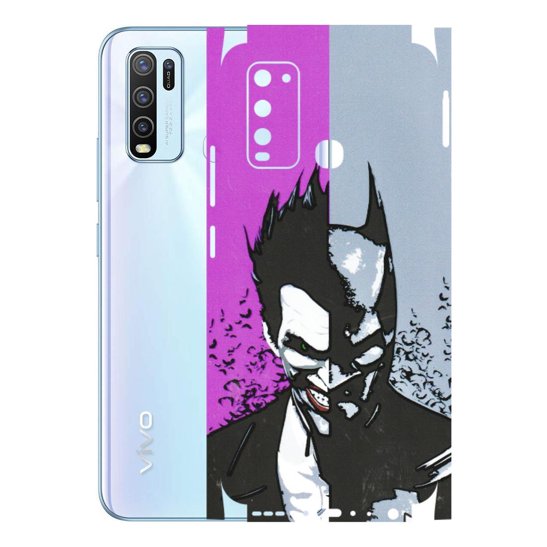 VIVO Y Series Phone Skins (All Models) - Batman & Joker - 3D Embossed Finish (L-143) Vivo Y50