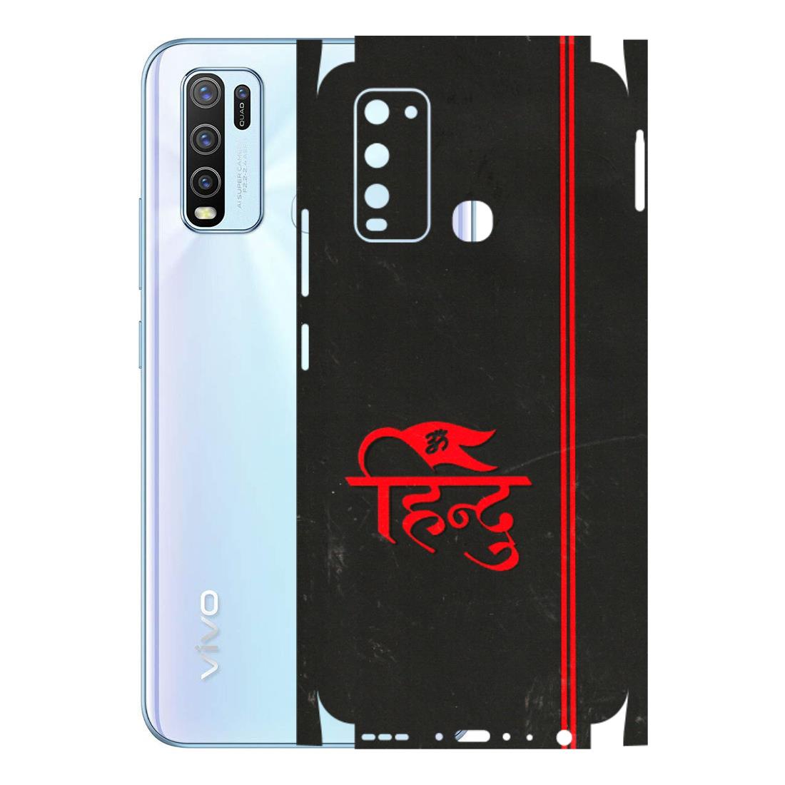 VIVO Y Series Phone Skins (All Models) - Hindu Black - 3D Embossed Finish (L-153) Vivo Y50