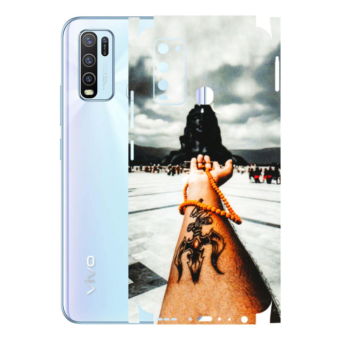 VIVO Y Series Phone Skins (All Models) - Jai Adiyogi Mahakaal - 3D Embossed Finish (L-164) Vivo Y50