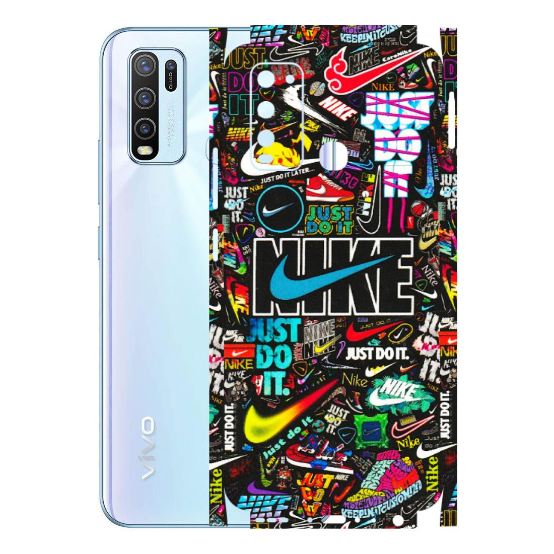 VIVO Y Series Phone Skins (All Models) - Just Do It Doodles - 3D Embossed Finish (L-166) Vivo Y50