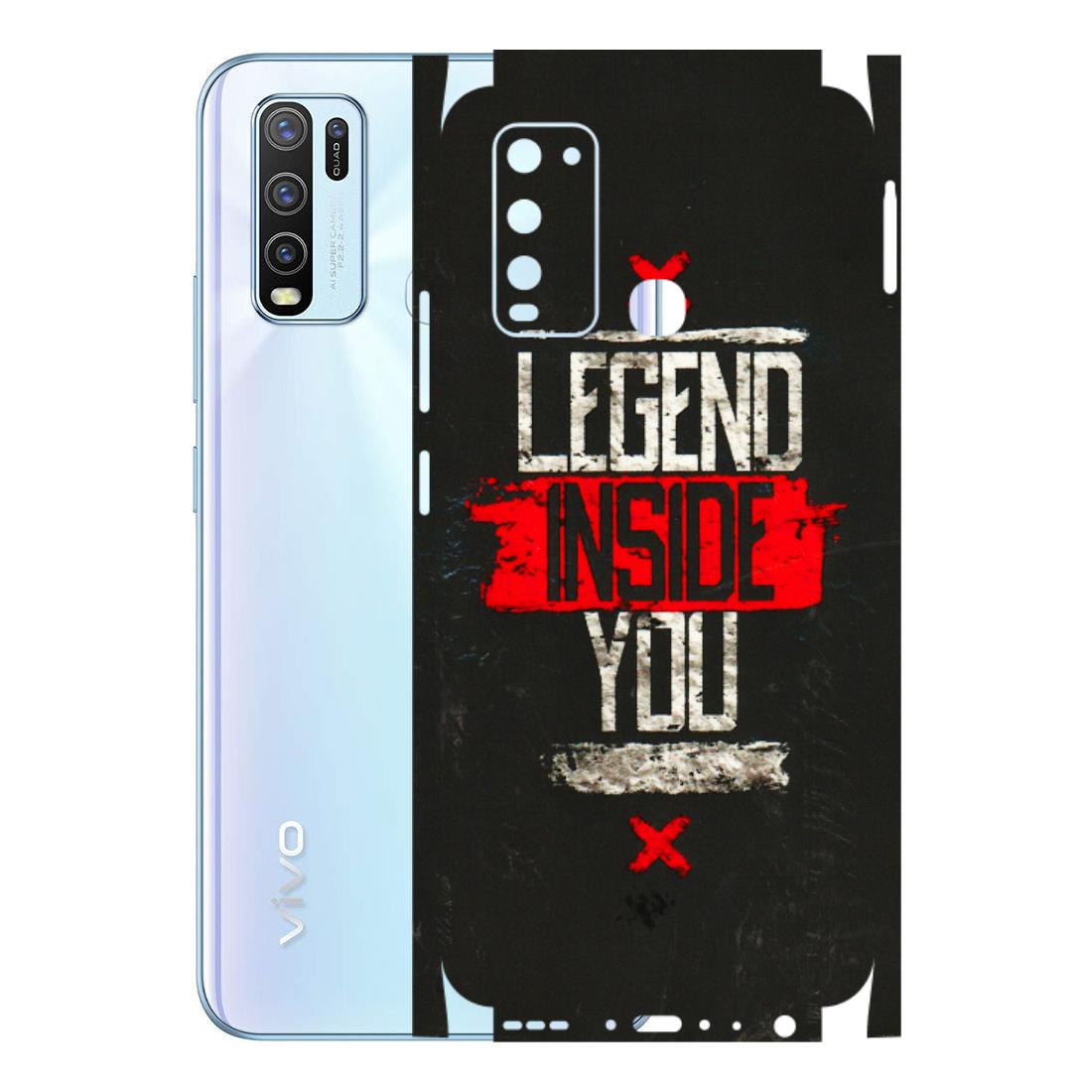 VIVO Y Series Phone Skins (All Models) - Legend Inside You - 3D Embossed Finish (L-186) Vivo Y50