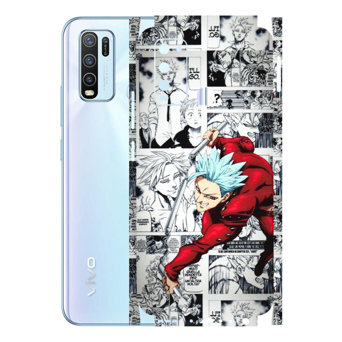 VIVO Y Series Phone Skins (All Models) - Anime Comic - 3D Embossed Finish (L-192) Vivo Y50