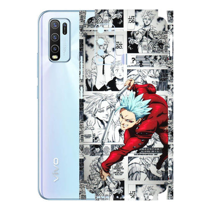 VIVO Y Series Phone Skins (All Models) - Anime Comic - 3D Embossed Finish (L-192) Vivo Y50