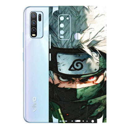 VIVO Y Series Phone Skins (All Models) - Kakashi Red Eye Focus - 3D Embossed Finish (L-227) Vivo Y50