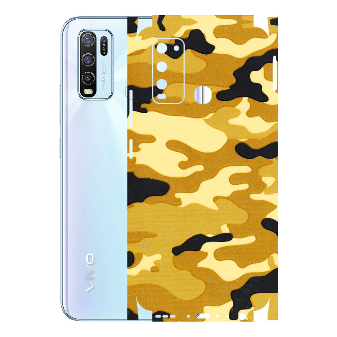 VIVO Y Series Phone Skins (All Models) - Indian Camo - 3D Embossed Finish (L-228) Vivo Y50