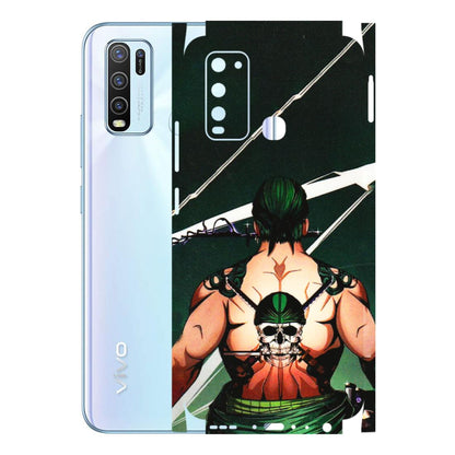 VIVO Y Series Phone Skins (All Models) - Zoro Anime - 3D Embossed Finish (L-23) Vivo Y50