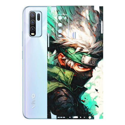 VIVO Y Series Phone Skins (All Models) - Kakashi Side Profile - 3D Embossed Finish (L-249) Vivo Y50