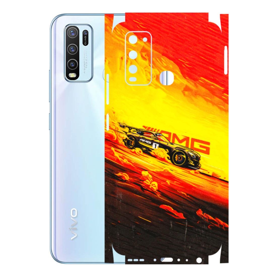 VIVO Y Series Phone Skins (All Models) - AMG Car Speed Cover - 3D Embossed Finish (L-256) Vivo Y50