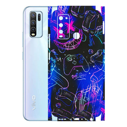 VIVO Y Series Phone Skins (All Models) - Gamers Paradise - 3D Embossed Finish (L-258) Vivo Y50