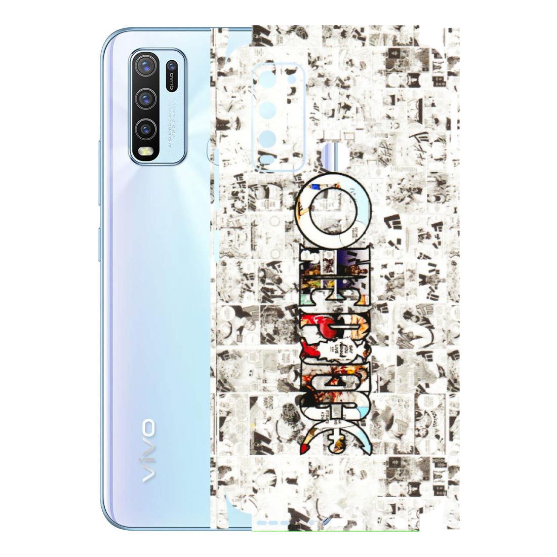 VIVO Y Series Phone Skins (All Models) - One Piece Manga - 3D Embossed Finish (L-26) Vivo Y50