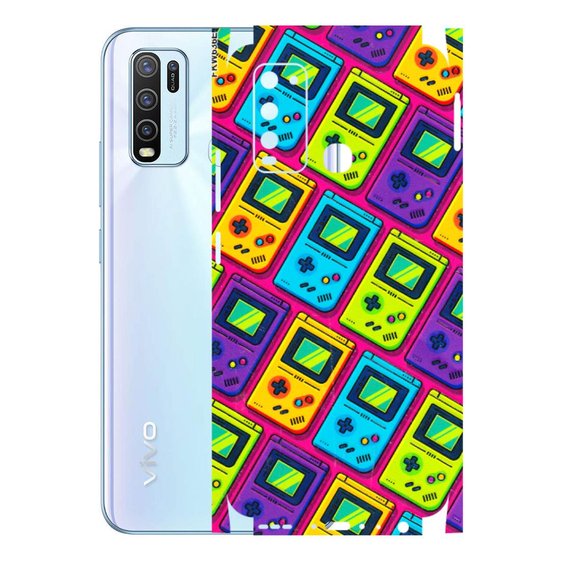 VIVO Y Series Phone Skins (All Models) - Gameboy Colourful - 3D Embossed Finish (L-266) Vivo Y50