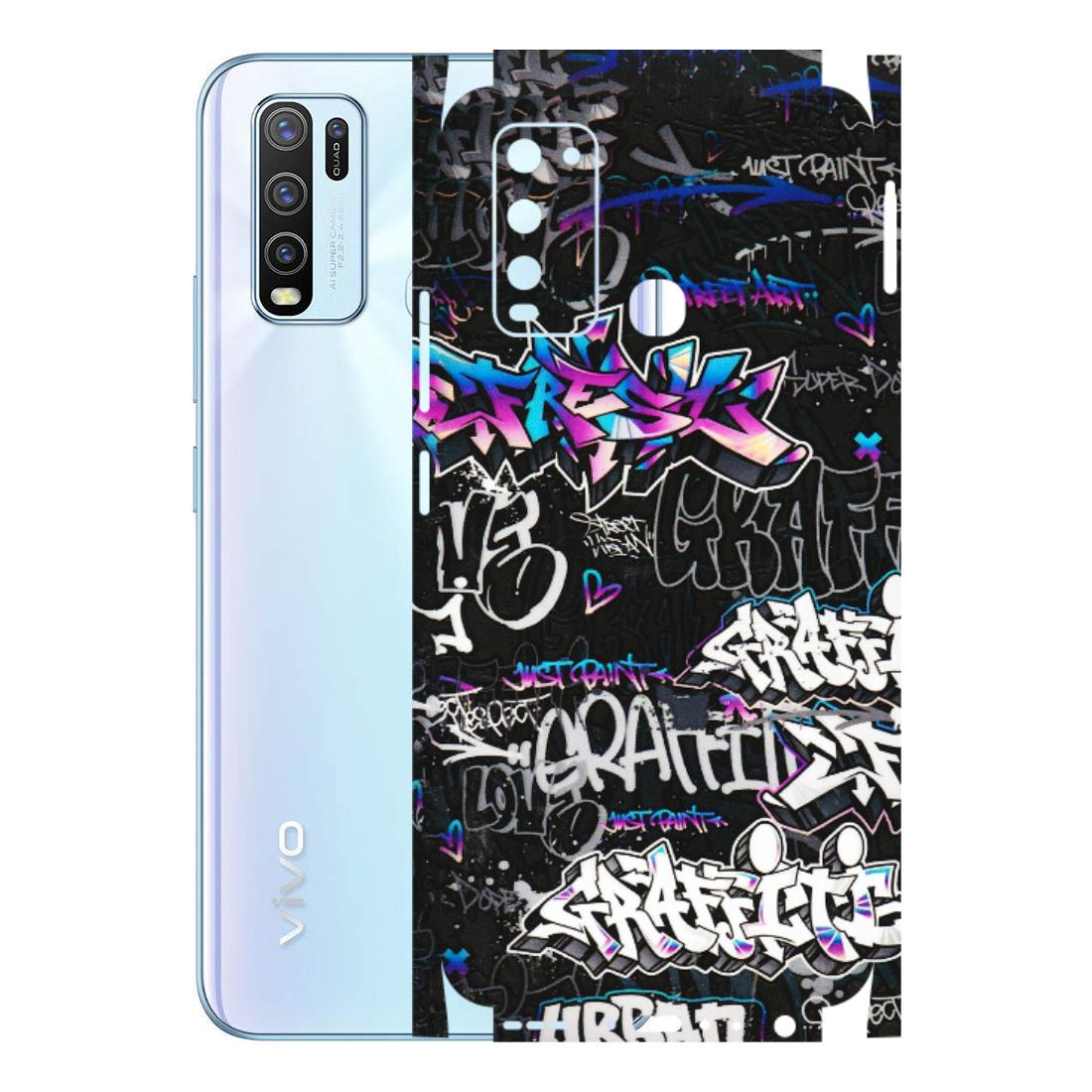 VIVO Y Series Phone Skins (All Models) - Graffiti Killer - 3D Embossed Finish (L-274) Vivo Y50
