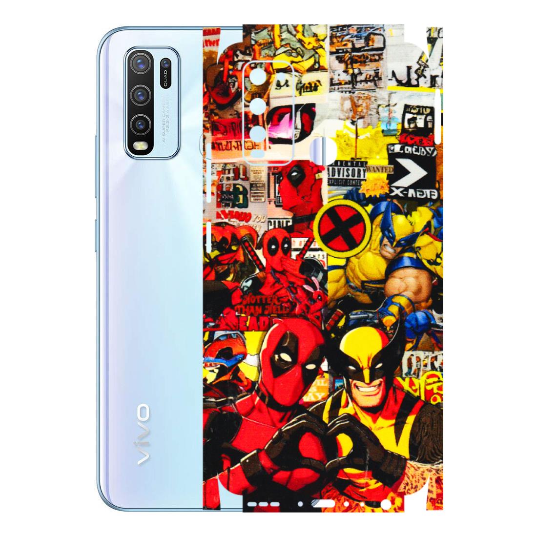VIVO Y Series Phone Skins (All Models) - Spidy Wolverine - 3D Embossed Finish (L-310) Vivo Y50