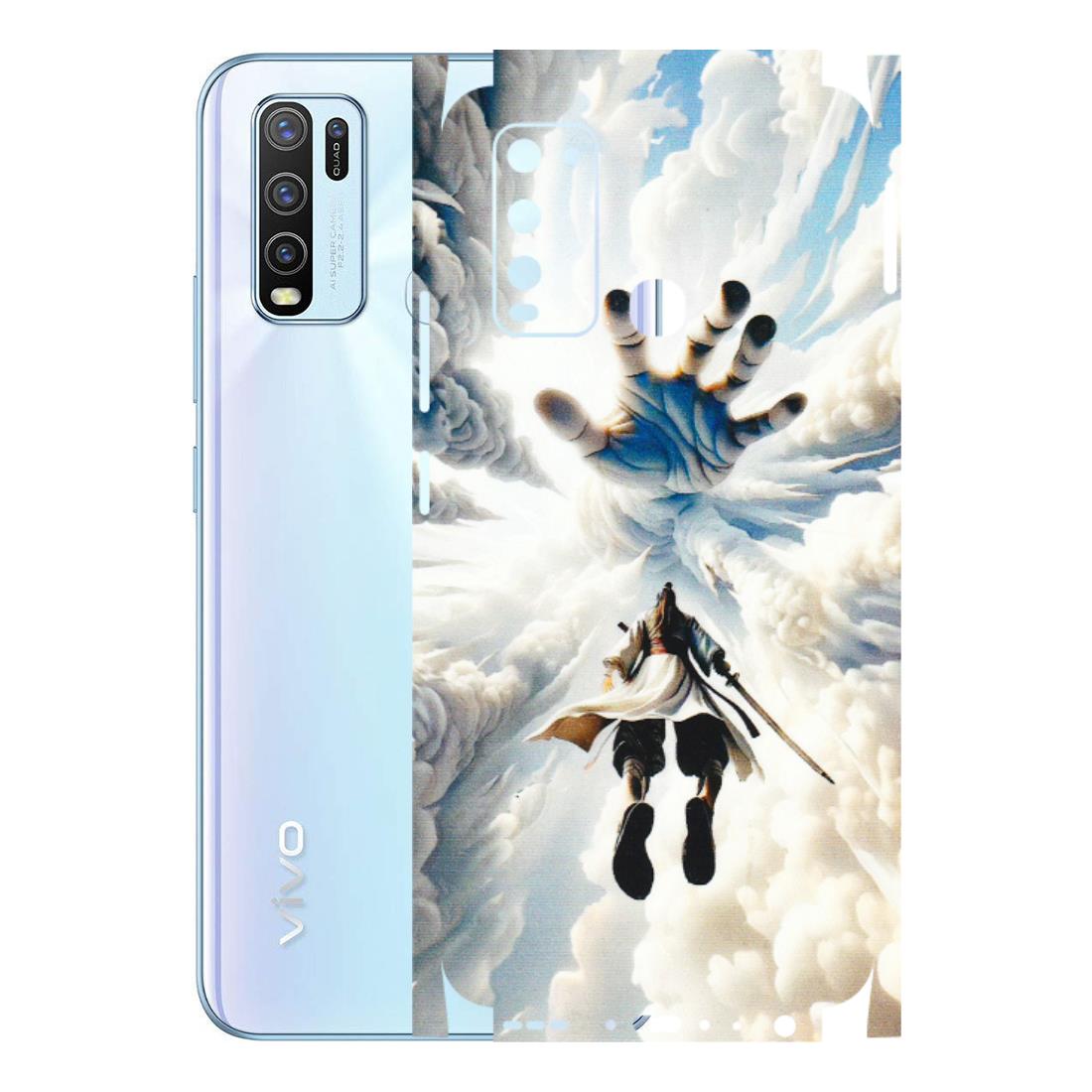 VIVO Y Series Phone Skins (All Models) - Big Hand With Monkey King - 3D Embossed Finish (L-323) Vivo Y50