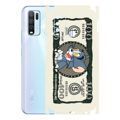 VIVO Y Series Phone Skins (All Models) - Tom Hundred Dollar - 3D Embossed Finish (L-324) Vivo Y50