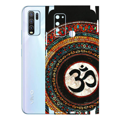 VIVO Y Series Phone Skins (All Models) - Aum Chant Abstract - 3D Embossed Finish (L-42) Vivo Y50