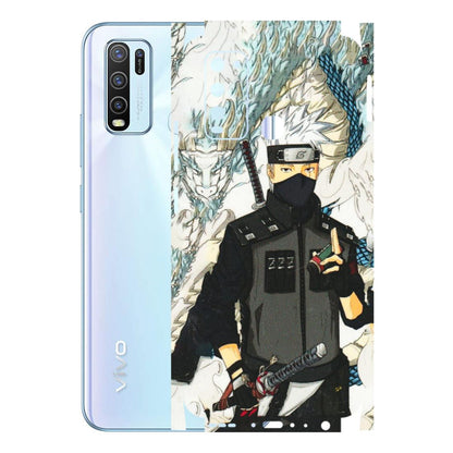 VIVO Y Series Phone Skins (All Models) - Kakashi Hatake Naruto Anime - 3D Embossed Finish (L-46) Vivo Y50