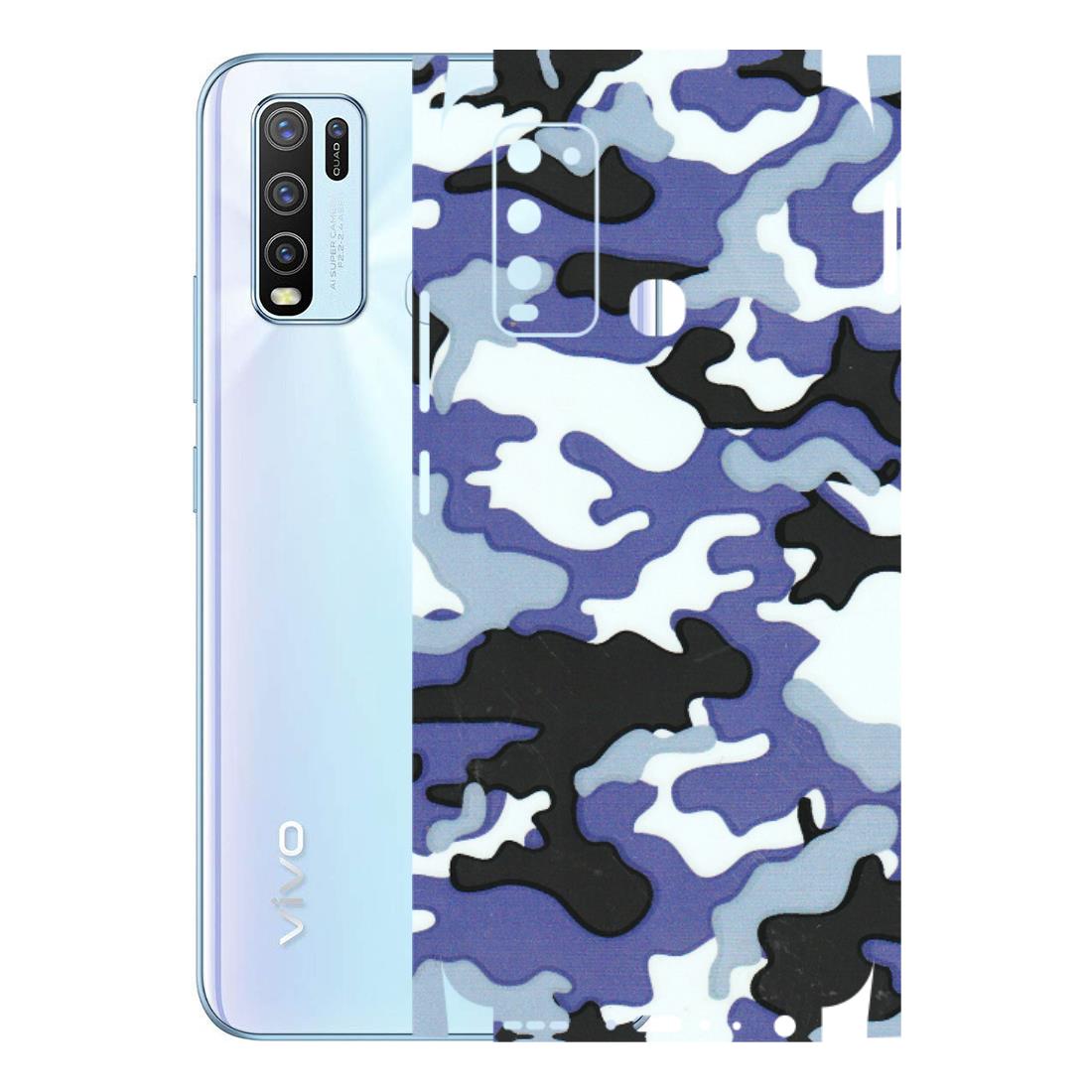 VIVO Y Series Phone Skins (All Models) - Powerfull Military Camoflauge - 3D Embossed Finish (L-49) Vivo Y50
