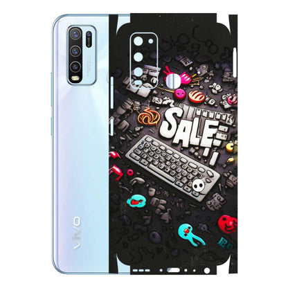 VIVO Y Series Phone Skins (All Models) - Gadgets Sale - 3D Embossed Finish (L-50) Vivo Y50