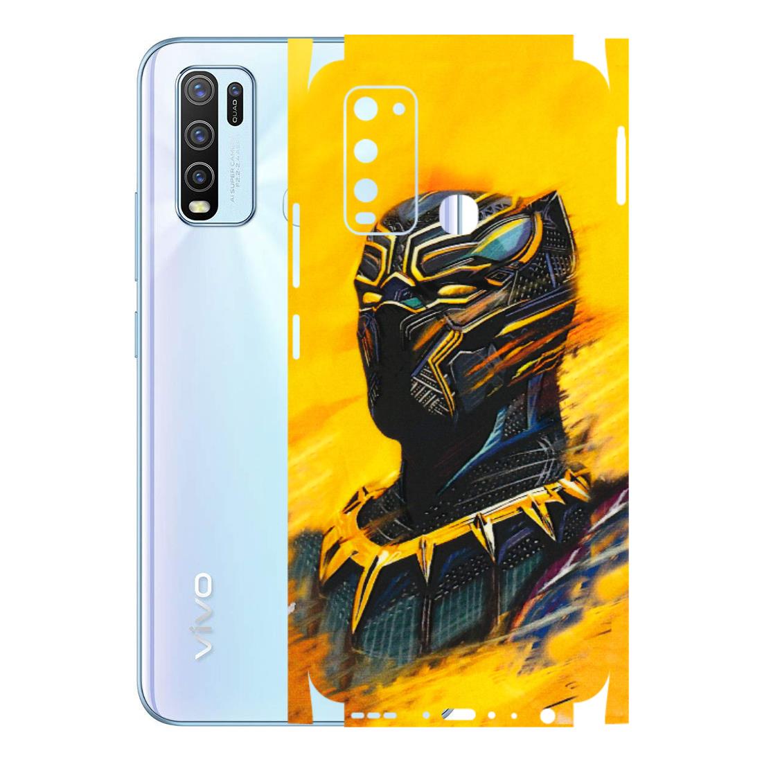 VIVO Y Series Phone Skins (All Models) - Yellow Panther - 3D Embossed Finish (L-54) Vivo Y50