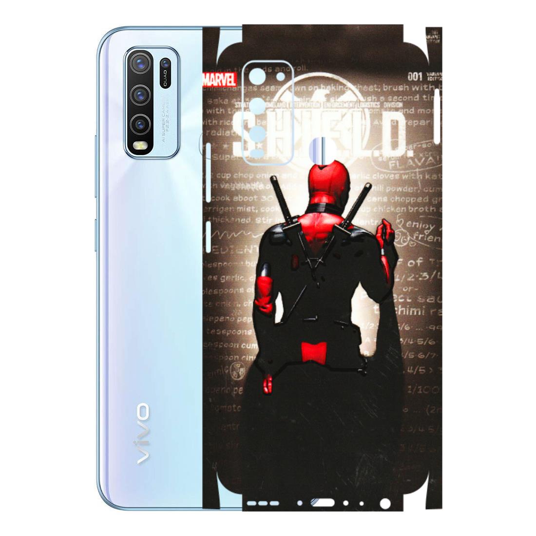 VIVO Y Series Phone Skins (All Models) - Deadpool - 3D Embossed Finish (L-56) Vivo Y50