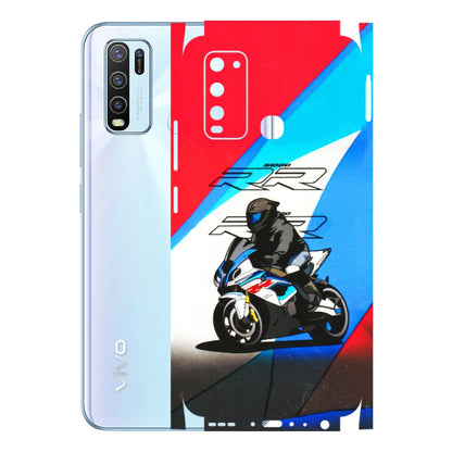 VIVO Y Series Phone Skins (All Models) - Bikers Love - 3D Embossed Finish (L-58) Vivo Y50