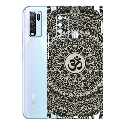 VIVO Y Series Phone Skins (All Models) - Aum Elegant Mandala - 3D Embossed Finish (L-62) Vivo Y50
