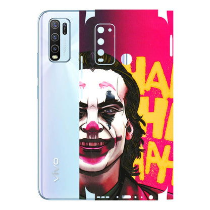 VIVO Y Series Phone Skins (All Models) - Joker Evil Laugh - 3D Embossed Finish (L-97) Vivo Y50