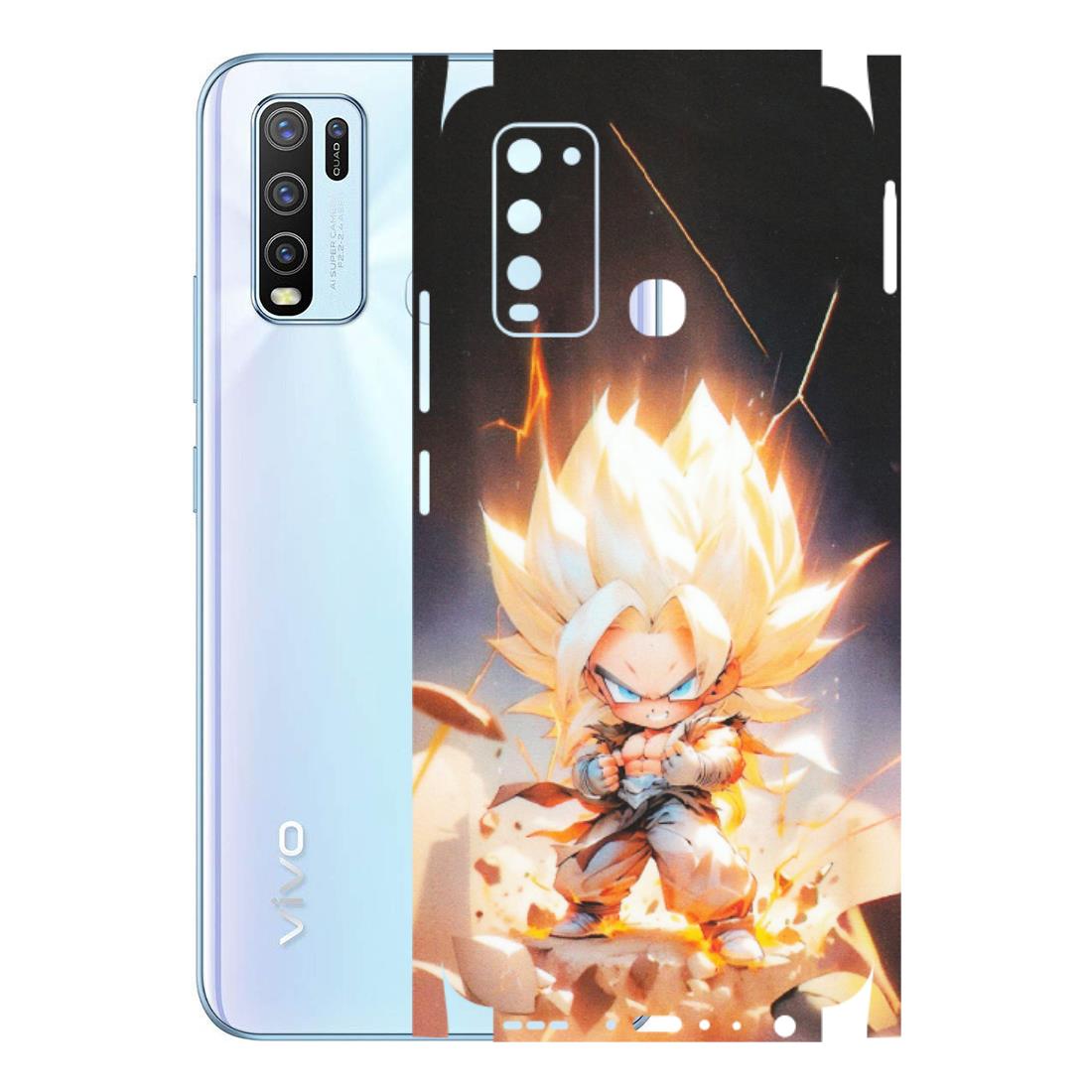 VIVO Y Series Phone Skins (All Models) - Goku Dragon Cute Anime - Matte Finish (M-131) Vivo Y50