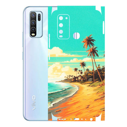 VIVO Y Series Phone Skins (All Models) - Miami Beach - Matte Finish (M-136) Vivo Y50