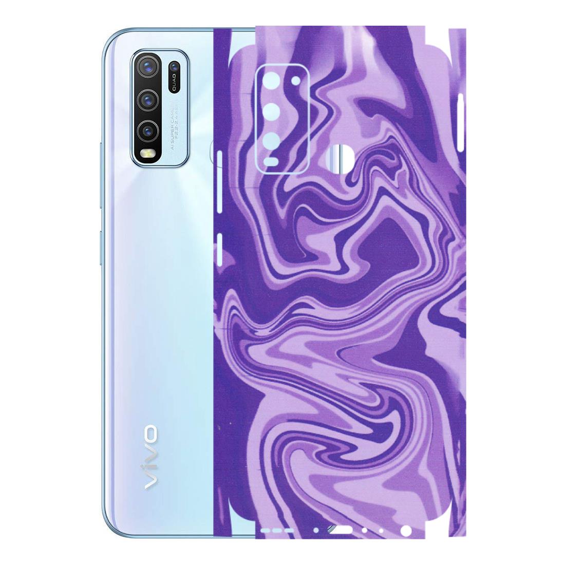 VIVO Y Series Phone Skins (All Models) - Hazy Purple Nights - Matte Finish (M-14) Vivo Y50