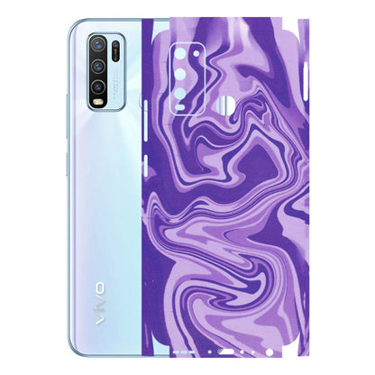 VIVO Y Series Phone Skins (All Models) - Hazy Purple Nights - Matte Finish (M-14) Vivo Y50