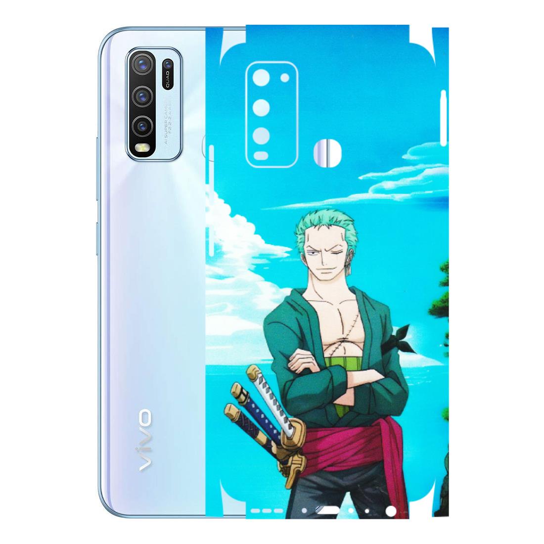 VIVO Y Series Phone Skins (All Models) - Cool Swordman Zoro Anime - Matte Finish (M-143) Vivo Y50