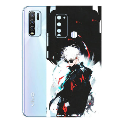 VIVO Y Series Phone Skins (All Models) - Gojo Powerful Charater Kaisen Anime - Matte Finish (M-144) Vivo Y50