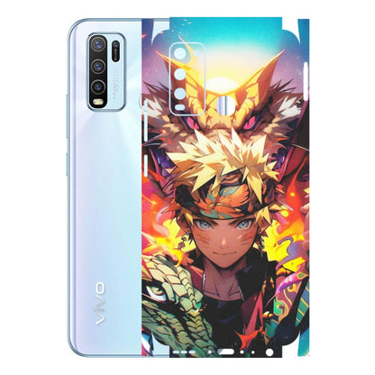 VIVO Y Series Phone Skins (All Models) - Angry Naruto Anime - Matte Finish (M-148) Vivo Y50
