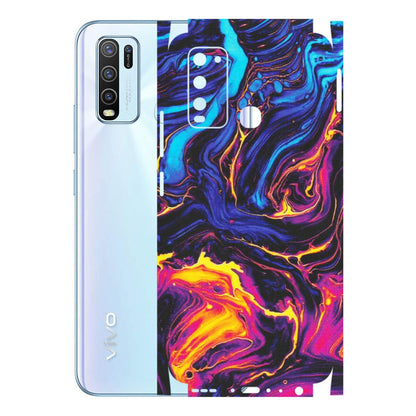 VIVO Y Series Phone Skins (All Models) - Abstract Paint Classy - Matte Finish (M-15) Vivo Y50