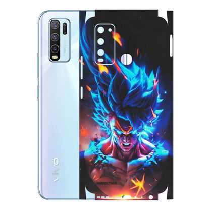 VIVO Y Series Phone Skins (All Models) - Angry Goku Dragon Ball Anime - Matte Finish (M-150) Vivo Y50