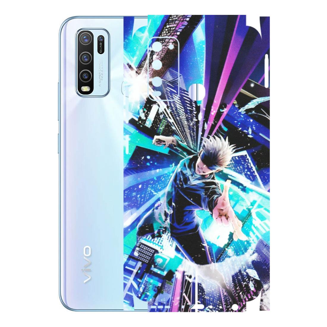 VIVO Y Series Phone Skins (All Models) - Manga Action Jujustu Kaisen Anime - Matte Finish (M-155) Vivo Y50