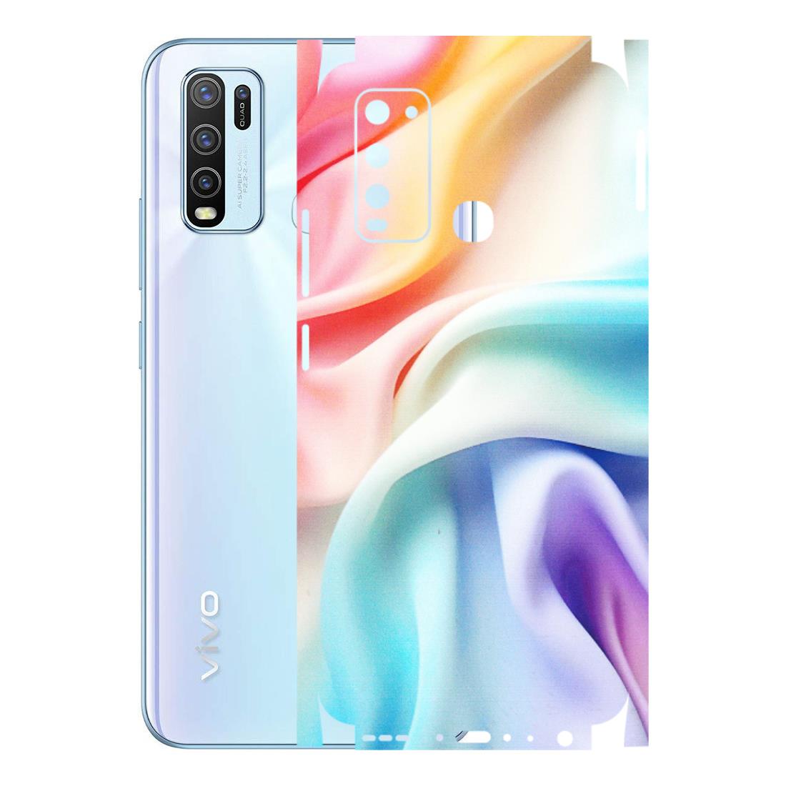 VIVO Y Series Phone Skins (All Models) - Colourful Silk Cloth - Matte Finish (M-165) Vivo Y50