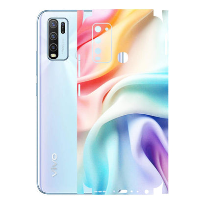 VIVO Y Series Phone Skins (All Models) - Colourful Silk Cloth - Matte Finish (M-165) Vivo Y50