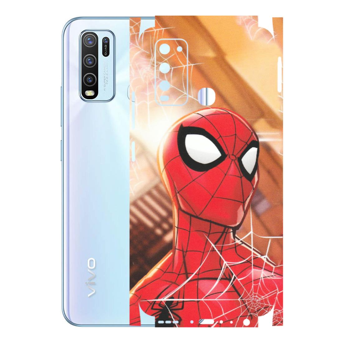 VIVO Y Series Phone Skins (All Models) - Spiderman Face New - Matte Finish (M-41) Vivo Y50